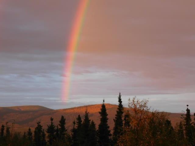Apartamento Aurora Viewing Deck And Peaceful Retreat Fairbanks Exterior foto